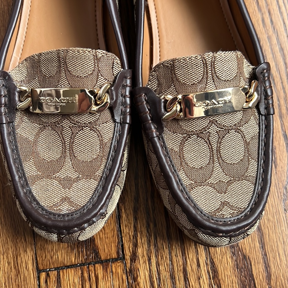 Coach flats size 9 worn once - Picture 3 of 3